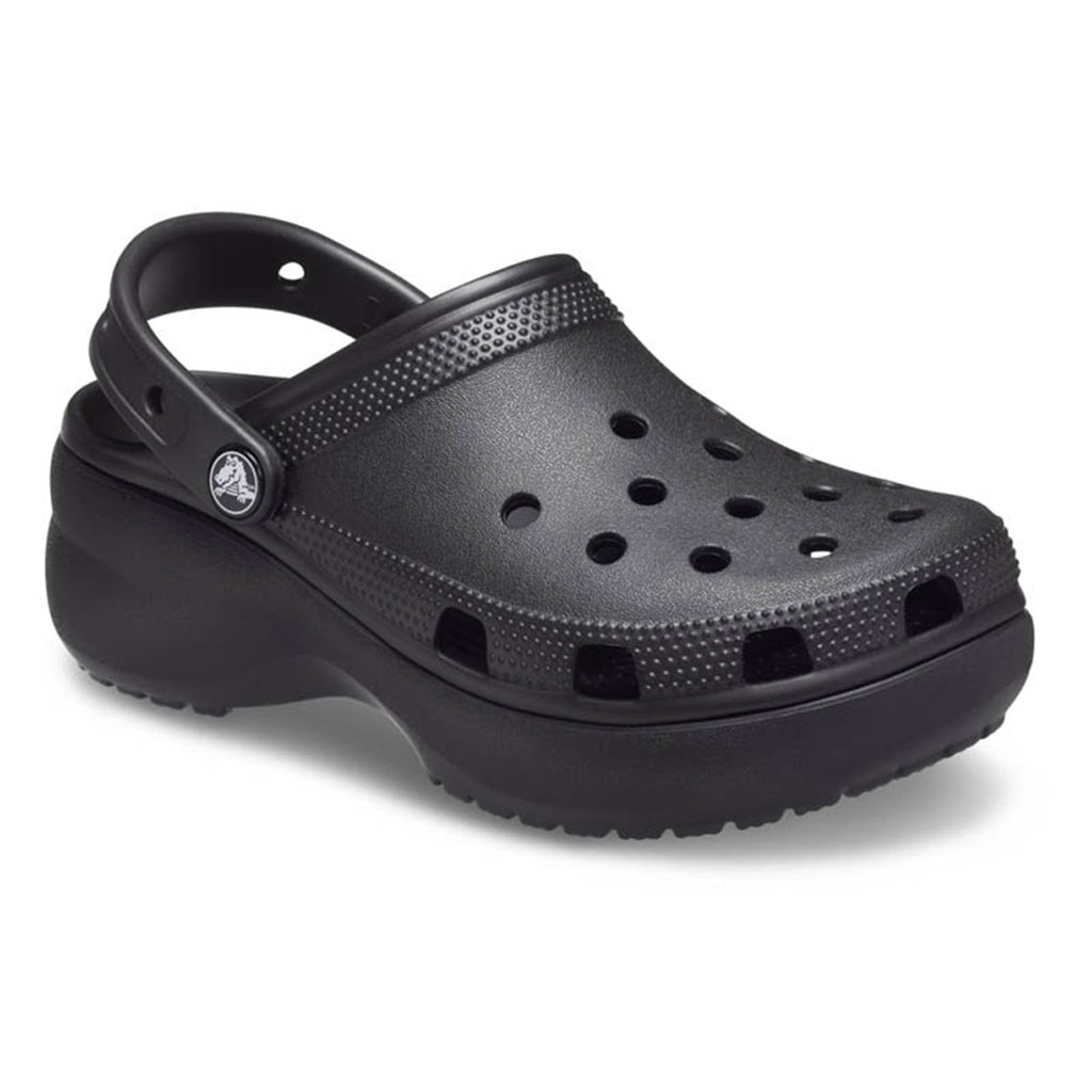 CROCS CLASSIC PLATFORM CLOG BLACK - WOMENS - Lamey Wellehan Shoes