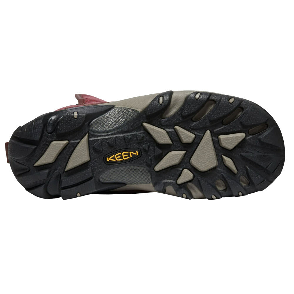 KEEN BETTY BOOT PULL-ON WP BURGUNDY - KEEN