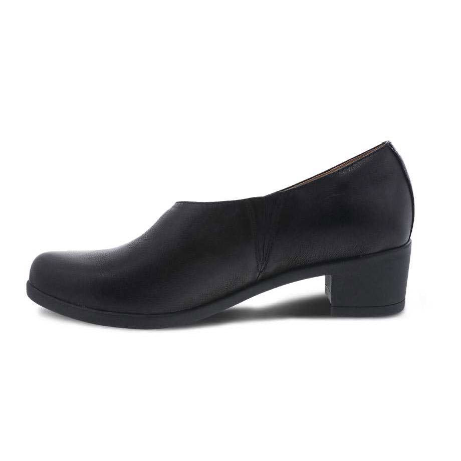 dansko dress shoes for women DANSKO CAMDYN BLACK BURNISHED - WOMENS