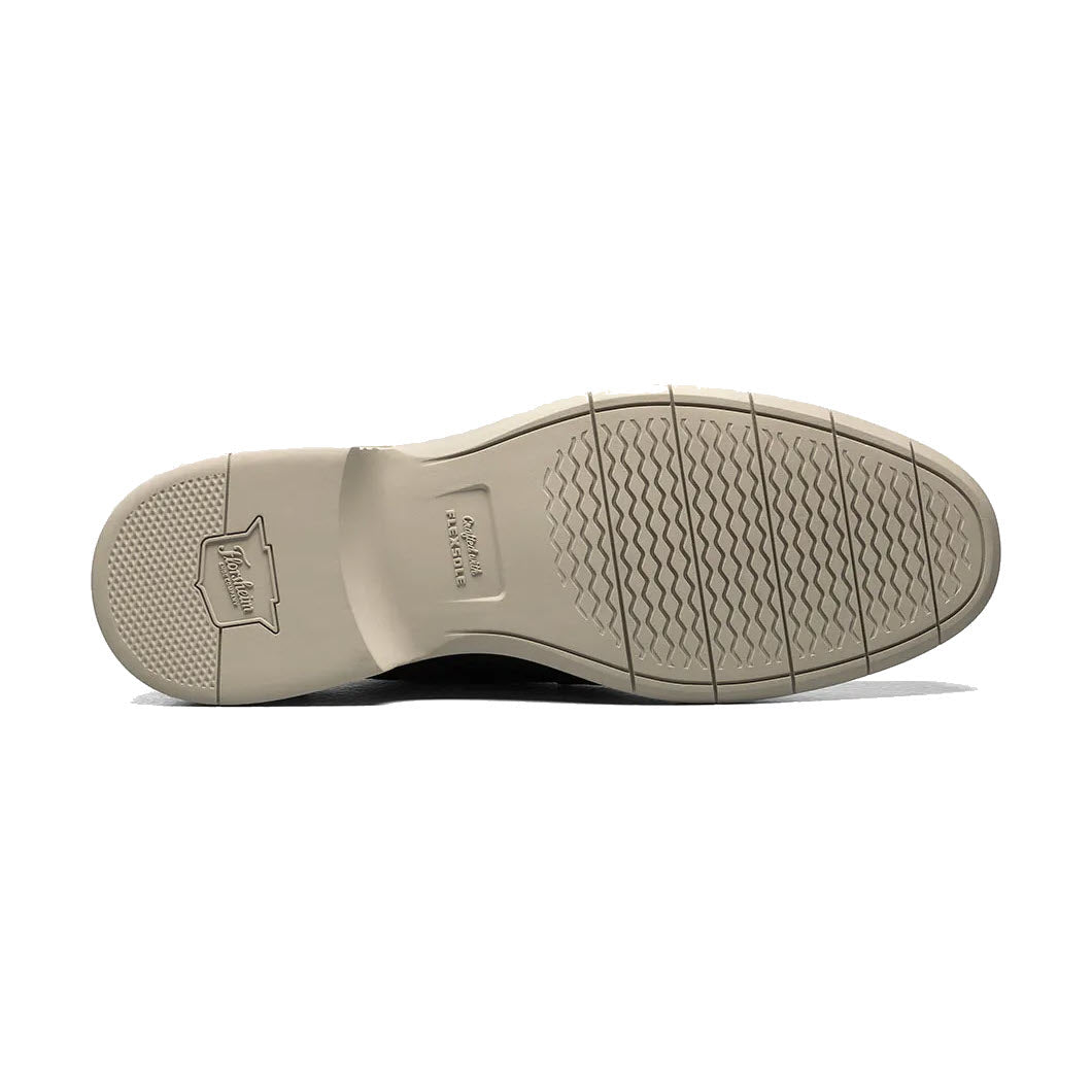 FLORSHEIM NORWALK CAP TOE OXFORD CRAZY HORSE BLACK - MENS