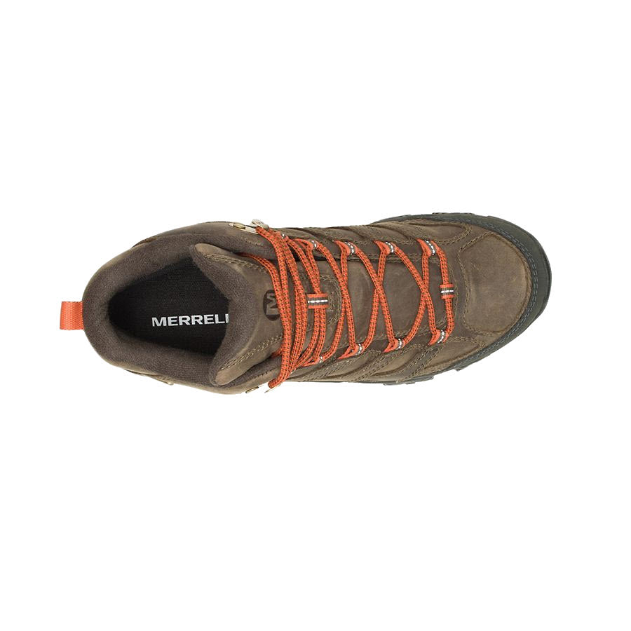 A Merrell shoe with a waterproof membrane.
