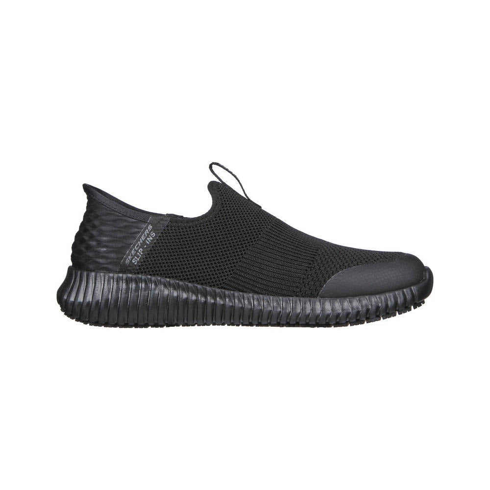 靴 SKECHERS Slip-ins & le coq sportif 25.0 SKECHERS CESSNOCK SLIP ON WORK BLACK TEXTILE - WOMENS - Lamey