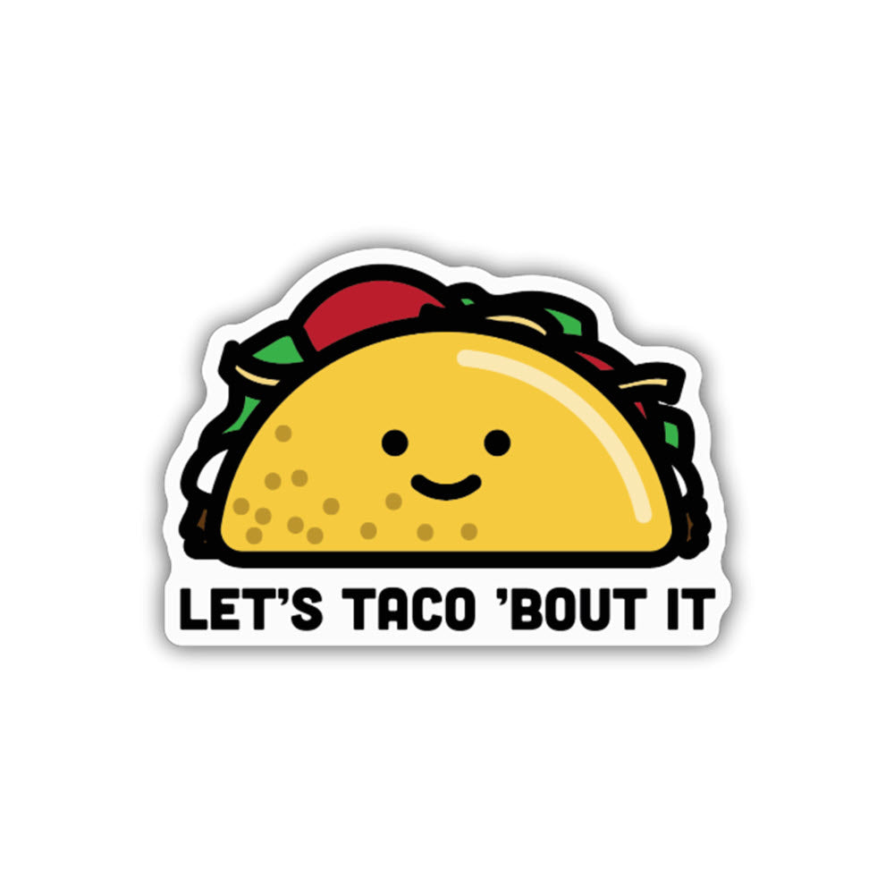 STICKERS LETS TACO BOUT IT