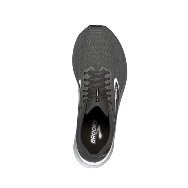 BROOKS HYPERION GUNMETAL/BLACK/WHITE - MENS - Lamey Wellehan Shoes