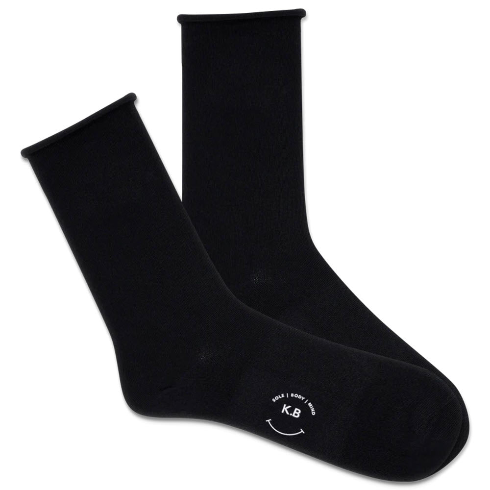 Chaussettes femme K. Bell Modal Roll Top, 6 paires, noir Chaussettes femme K. Bell Modal Roll Top, 6 paires, noir