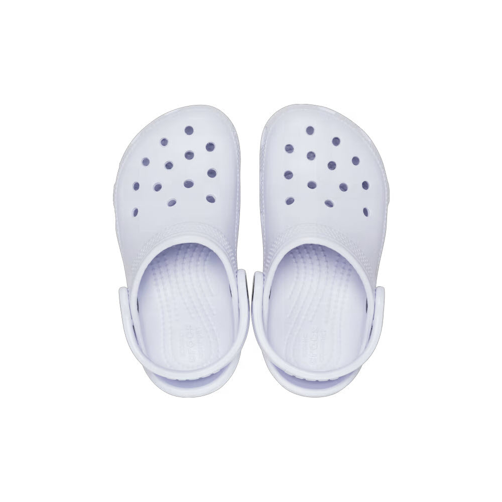 A pair of Crocs Classic Clog Dreamscape - Toddler shoes photographed from above on a white background.