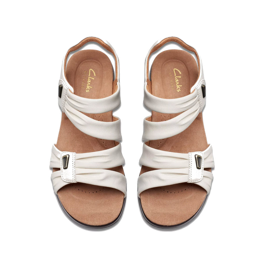 CLARKS KITLY AVE OFF WHITE - WOMENS