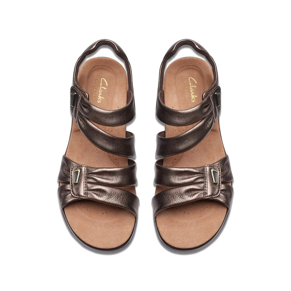 CLARKS KITLY AVE BRONZE - WOMENS