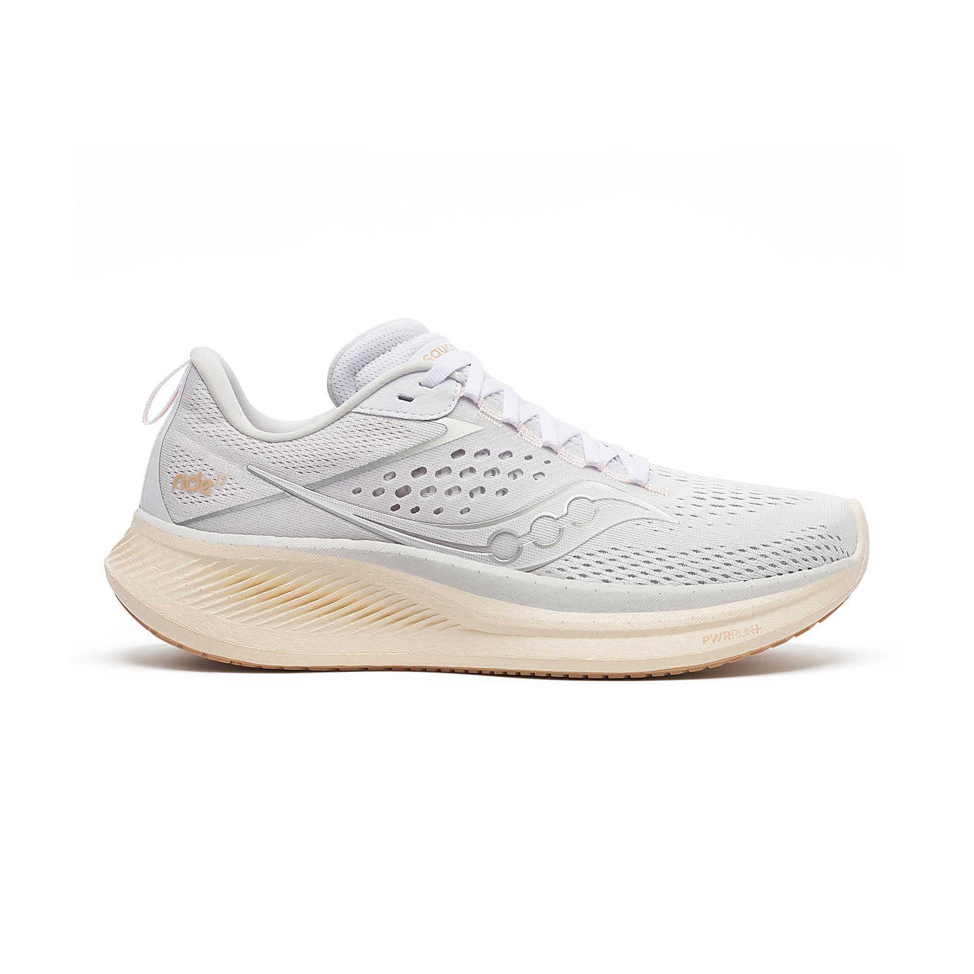 ☆ジョエナ☆ SAUCONY RIDE 17 WHITE/PEARL - WOMENS - Lamey Wellehan Shoes