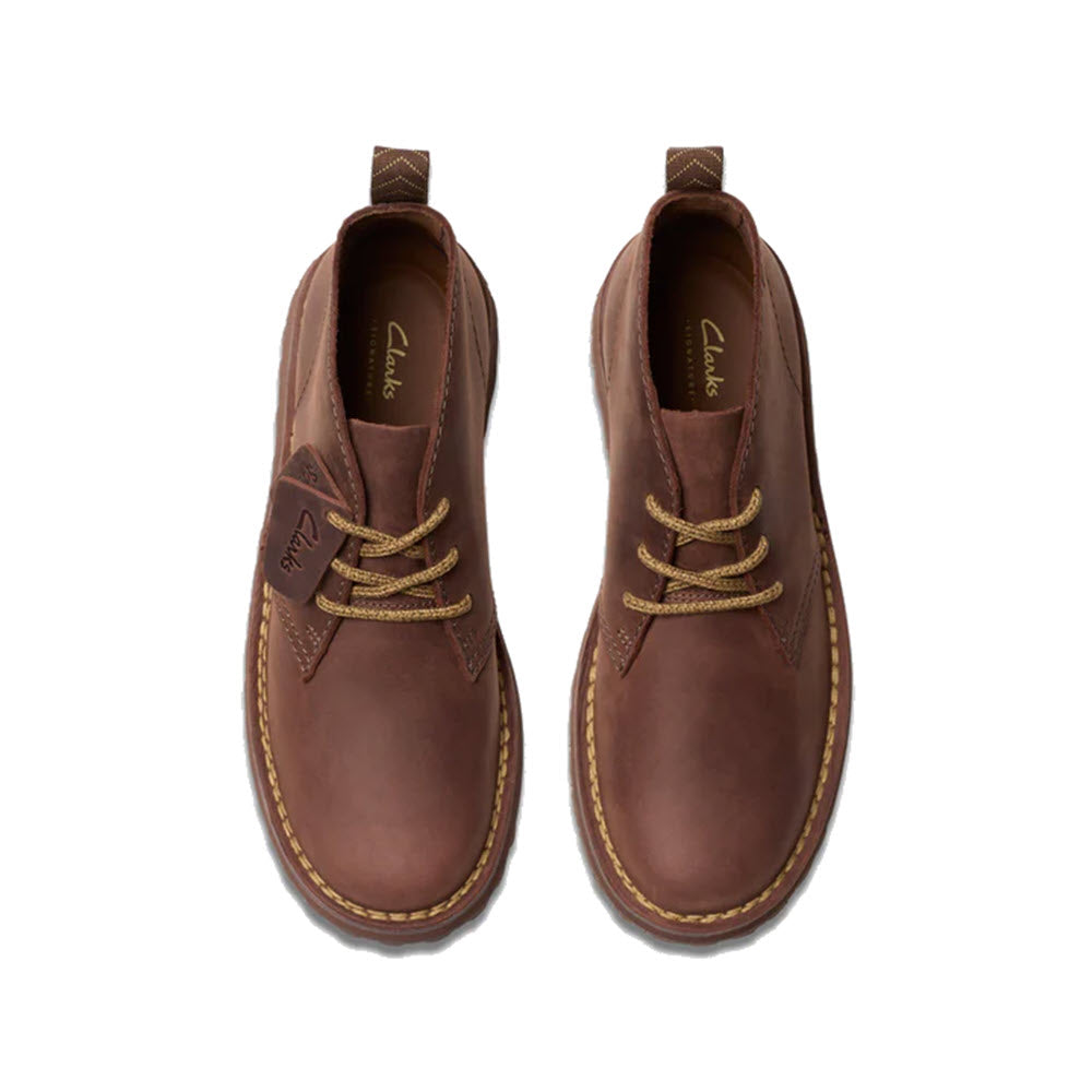 CLARKS SOLSBURY BOOT DARK BROWN LEATHER - MENS - Lamey Wellehan Shoes CLARKS SOLSBURY BOOT DARK BROWN LEATHER - MENS - Lamey Wellehan Shoes