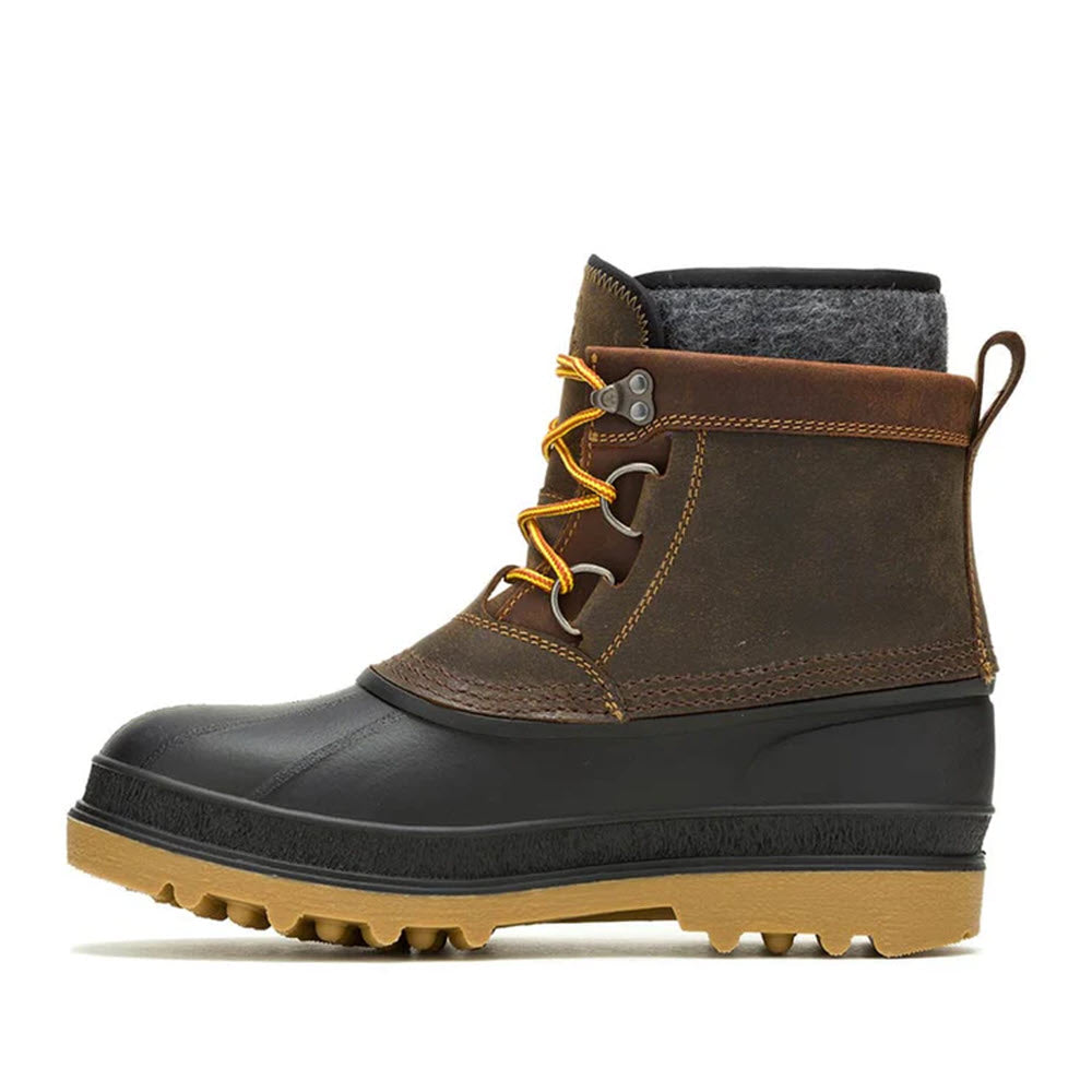 Men's Winter Snow Boots – Insulated, Waterproof, Slip-On Design For Cold Weather & Outdoor Activities