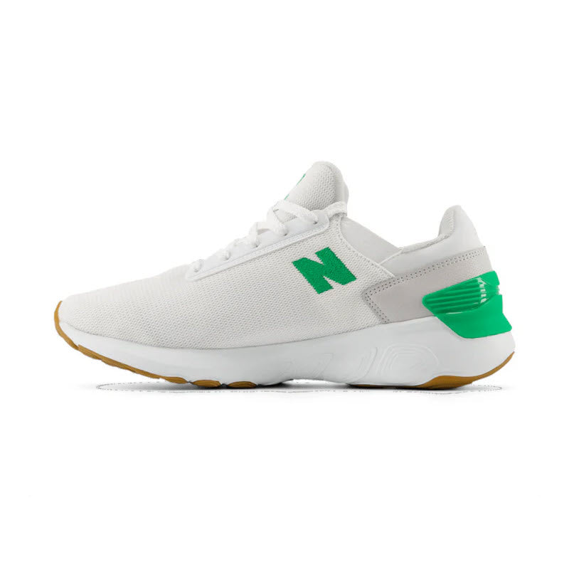 NEW BALANCE FRESH FOAM X 1440 WHITE/KELLYGREEN/GUM - MENS - Lamey