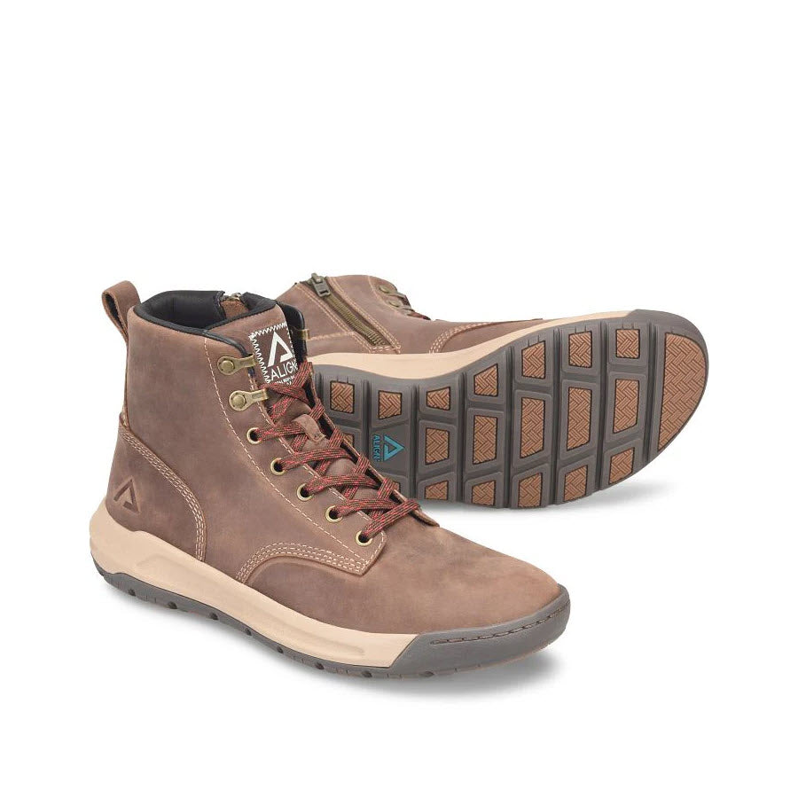 ALIGN EDDY WATERPROOF CASUAL BOOT BROWN - MENS
