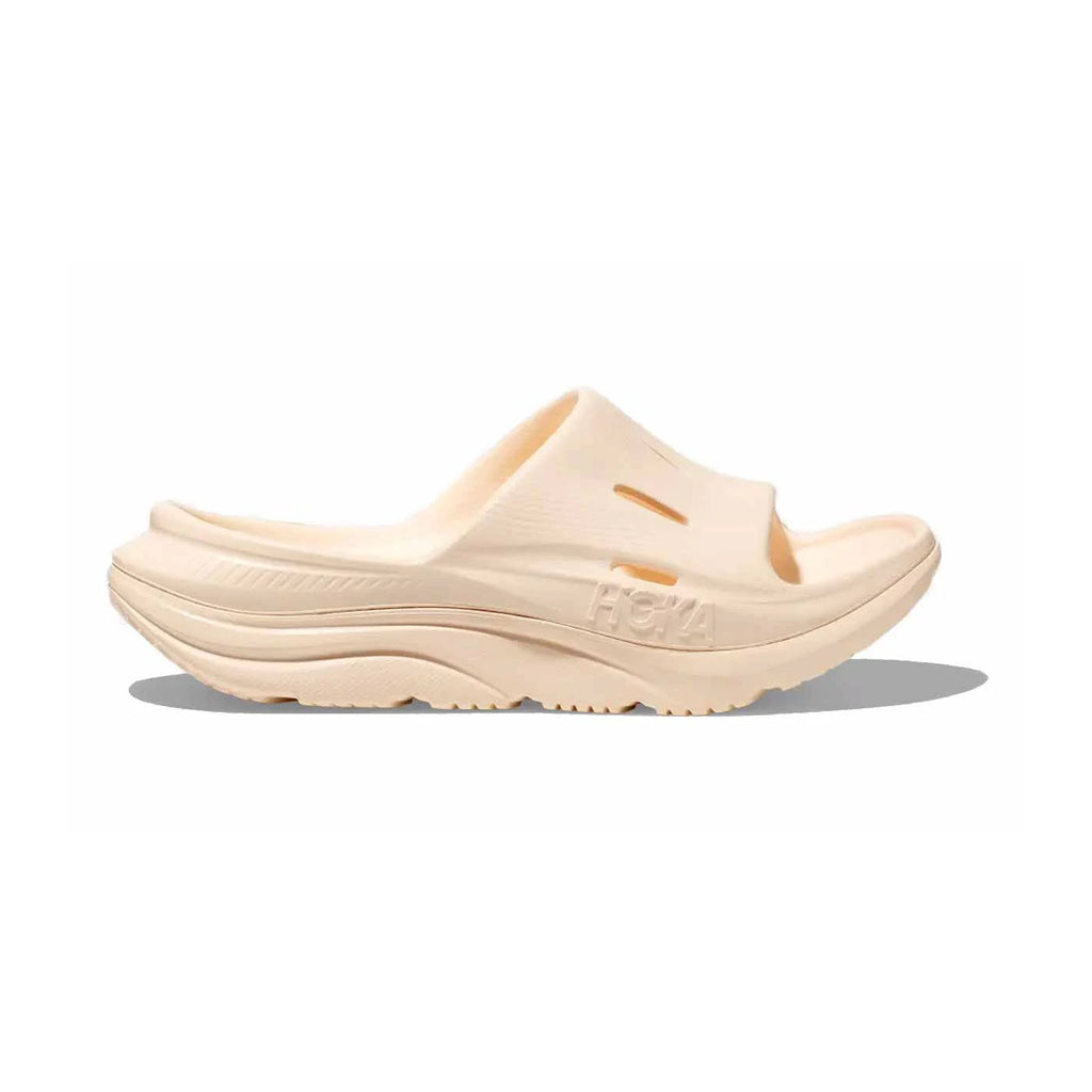 HOKA ORA RECOVERY SLIDE 3 YOUTH VANILLA - KIDS - Lamey Wellehan Shoes