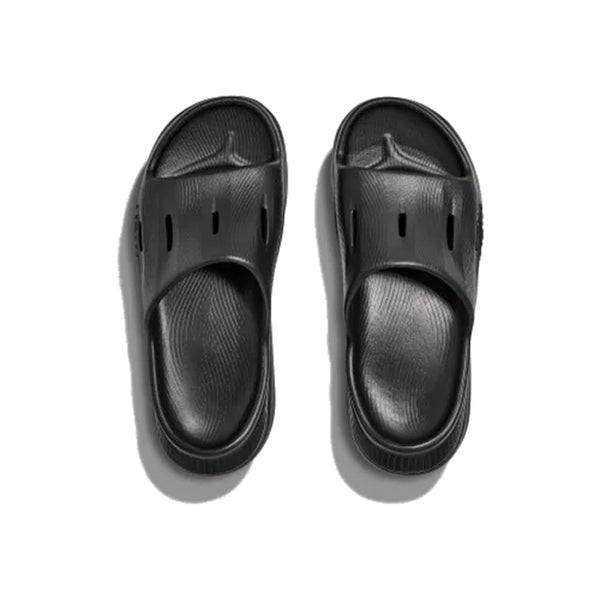 HOKA ORA RECOVERY SLIDE 3 YOUTH BLACK - KIDS - Lamey Wellehan Shoes