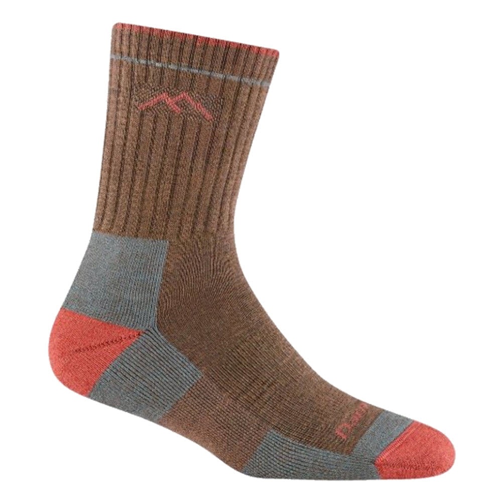 DARN TOUGH HIKER MICRO CREW SOCKS BARK - WOMENS