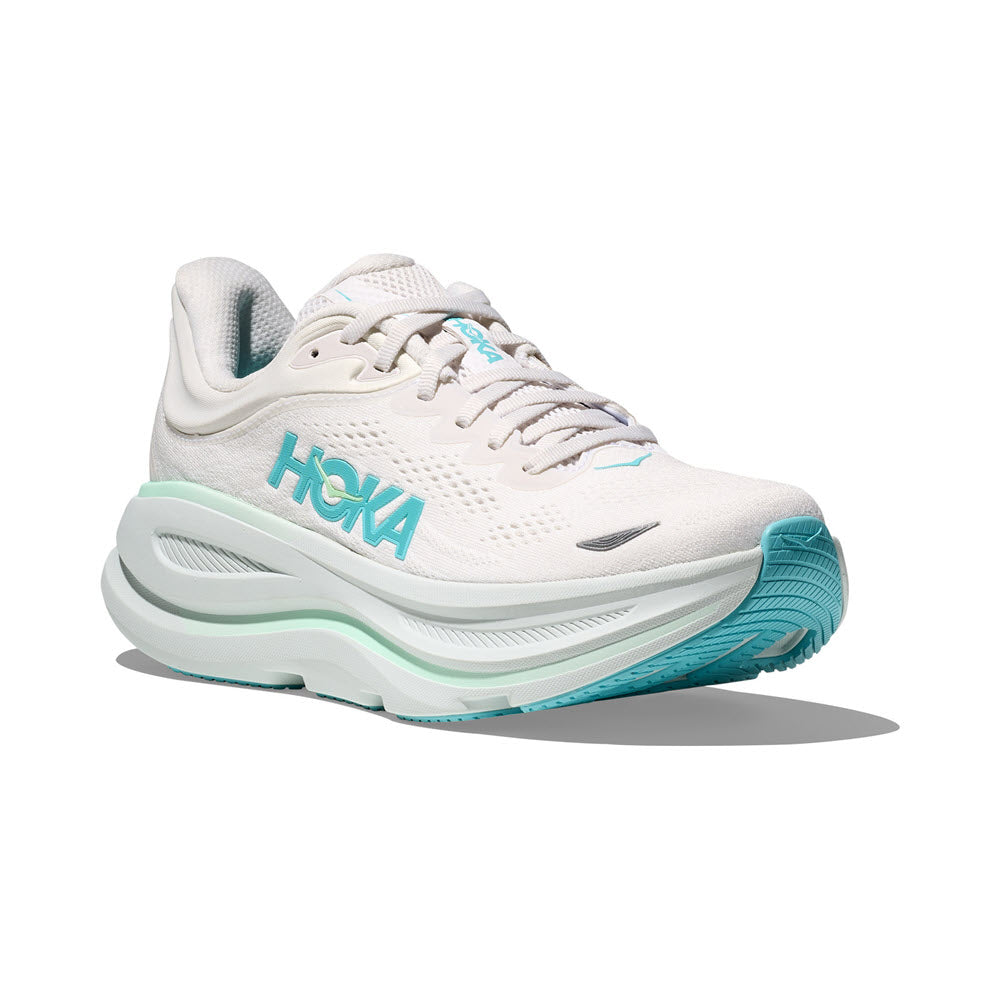HOKA BONDI 9 FROST/CIELO BLUE - WOMENS