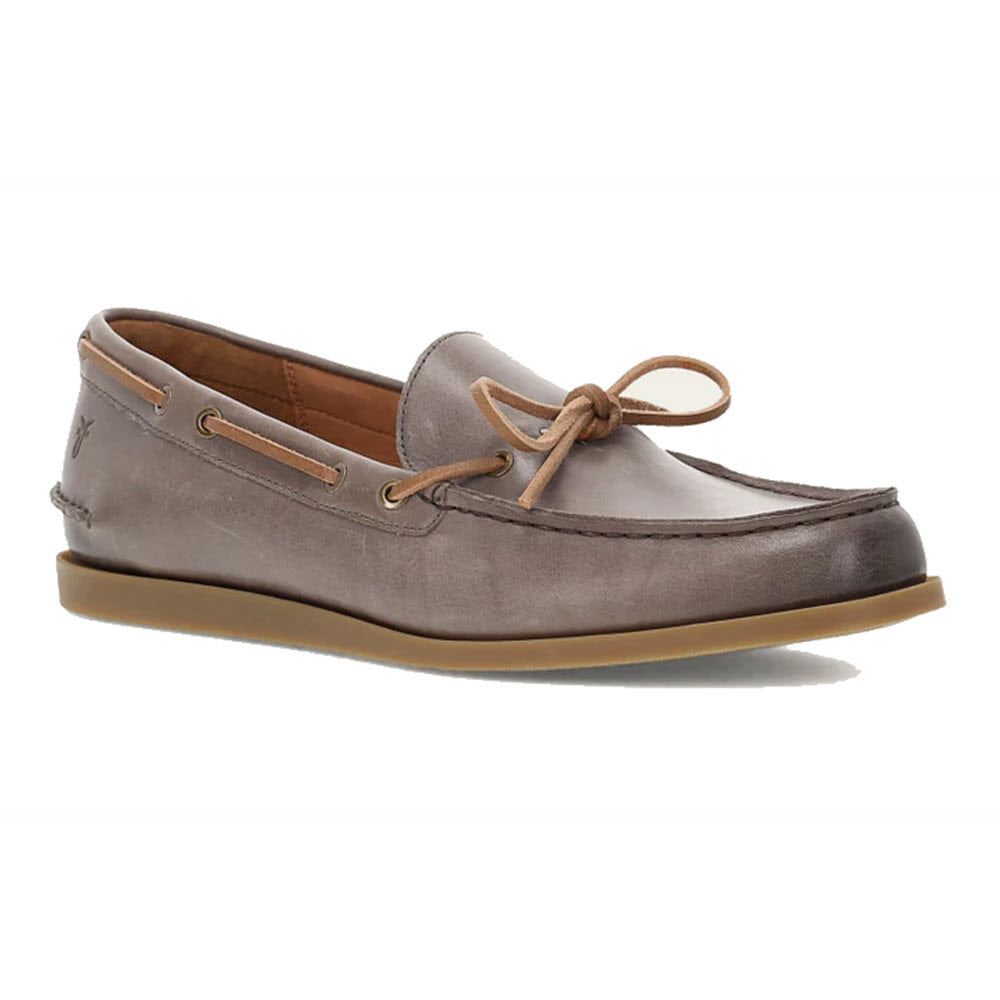 FRYE MASON ONE EYE TIE BOAT SHOE STEEL - MENS - Lamey Wellehan Shoes FRYE MASON ONE EYE TIE BOAT SHOE STEEL - MENS - Lamey Wellehan Shoes