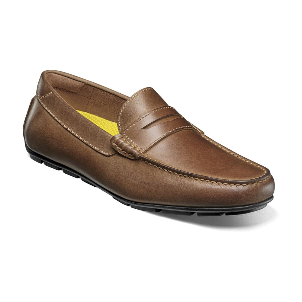 FLORSHEIM MOTOR SMOOTH MOC TOE PENNY DRIVER BROWN - MENS - Lamey