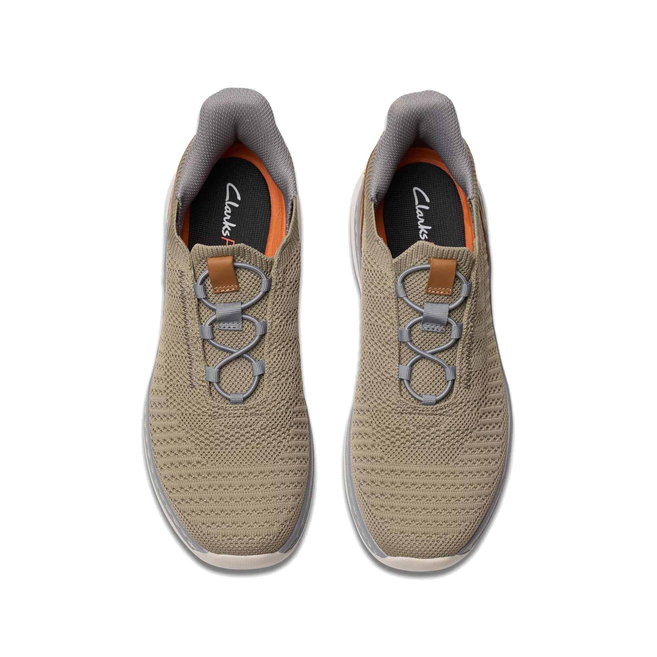 CLARKS CLARKSPRO LO LACE OXFORD KHAKI COMBI - MENS - Lamey