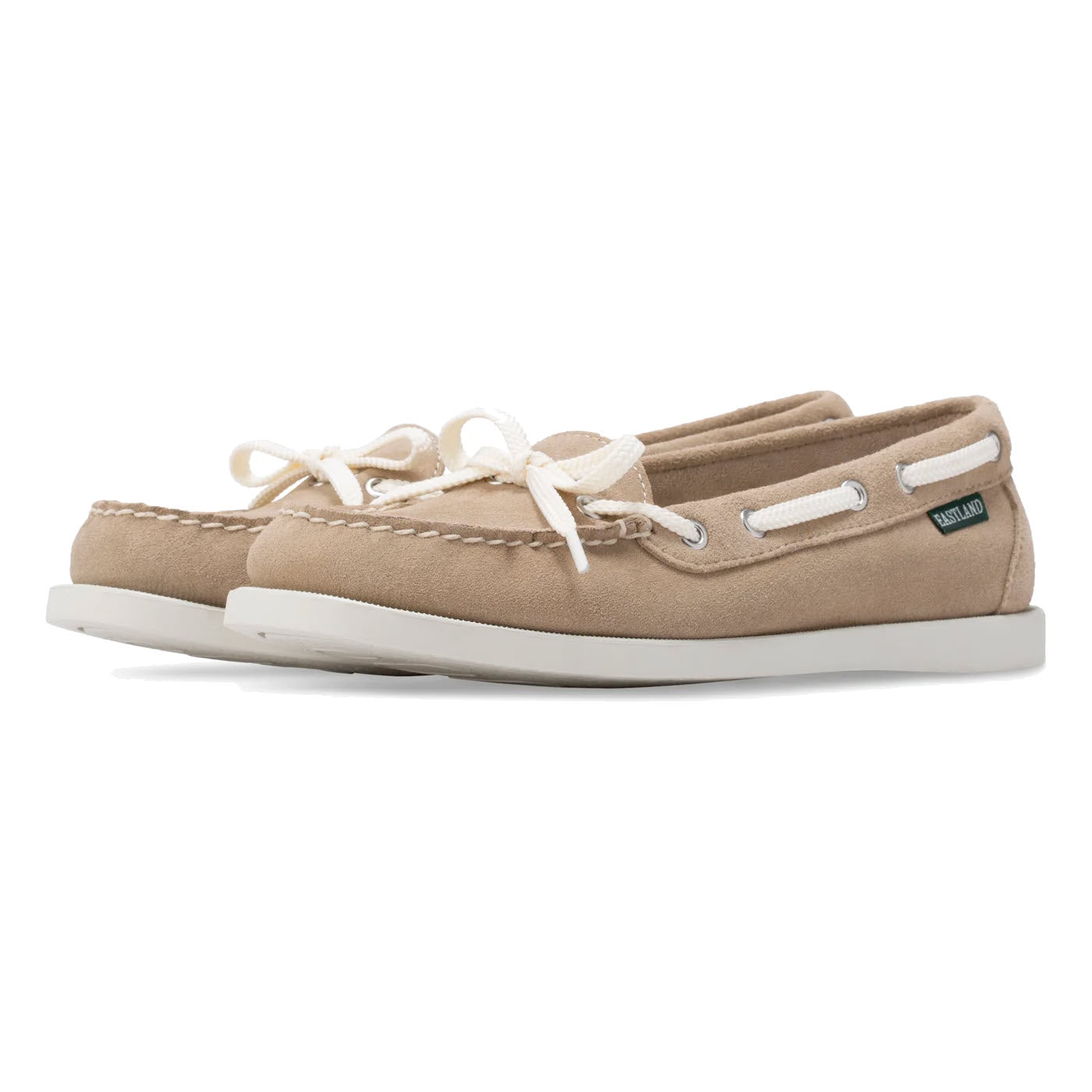 EASTLAND YARMOUTH CAMP MOC SAND SUEDE - WOMENS - Lamey Wellehan Shoes