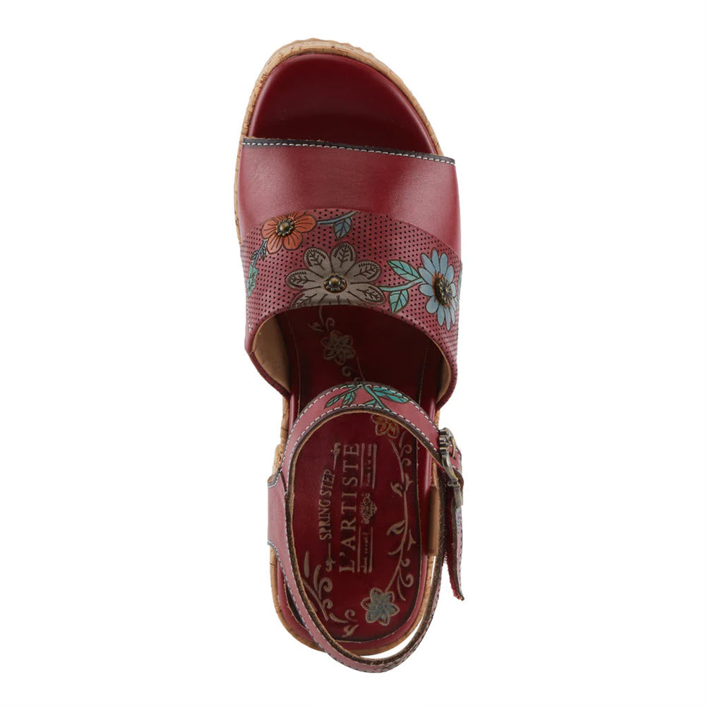 LARTISTE HALENA RED MULTI - WOMENS