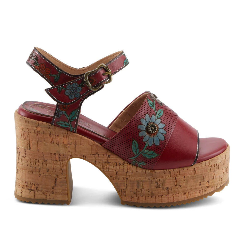 LARTISTE HALENA RED MULTI - WOMENS