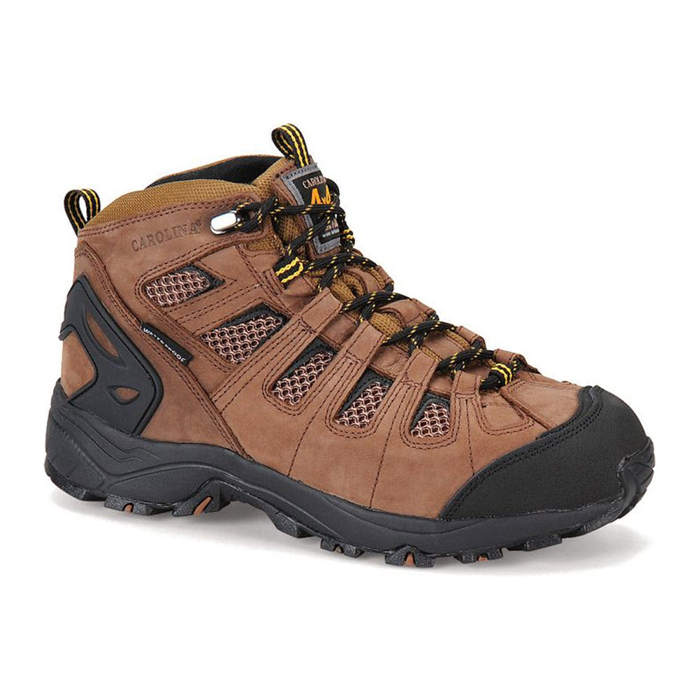 CAROLINA 5 INCH QUADRICEP COMP TOE HIKER BROWN - MENS
