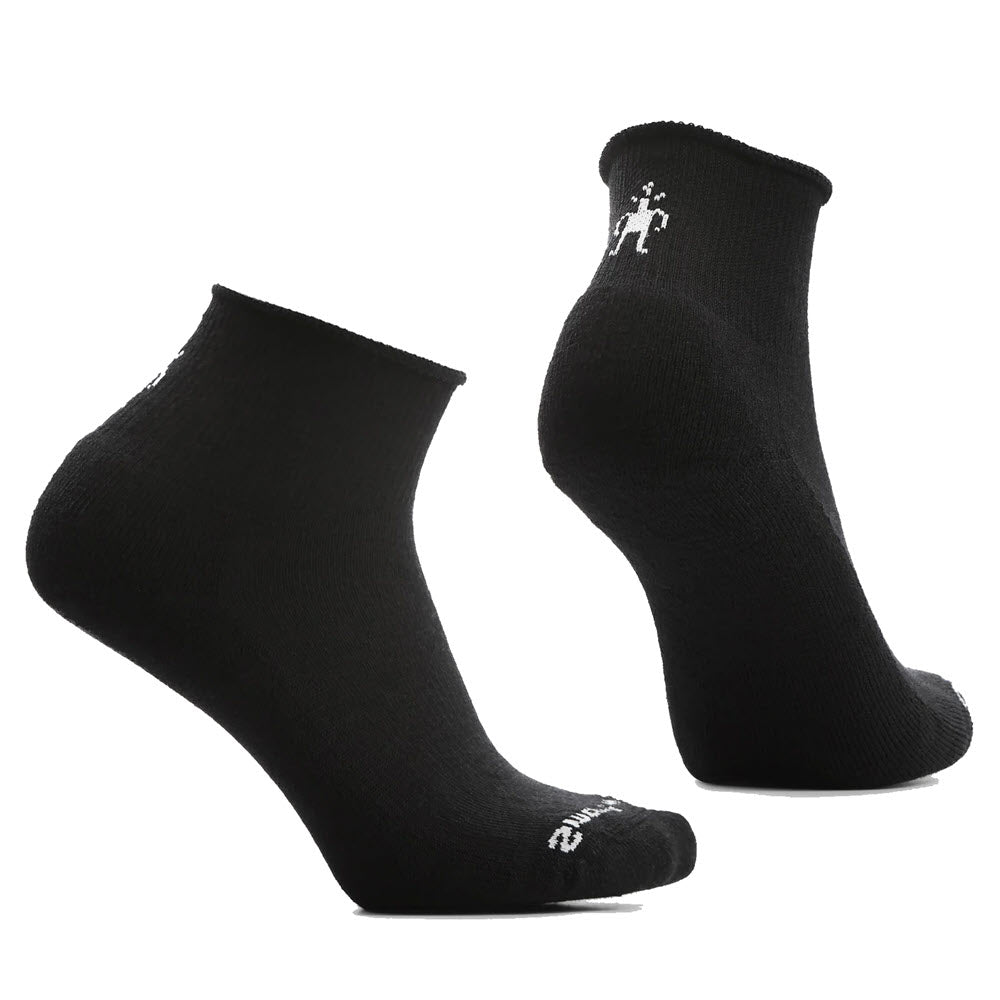 SMARTWOOL ROLL TOP ANKLE BLACK - WOMENS