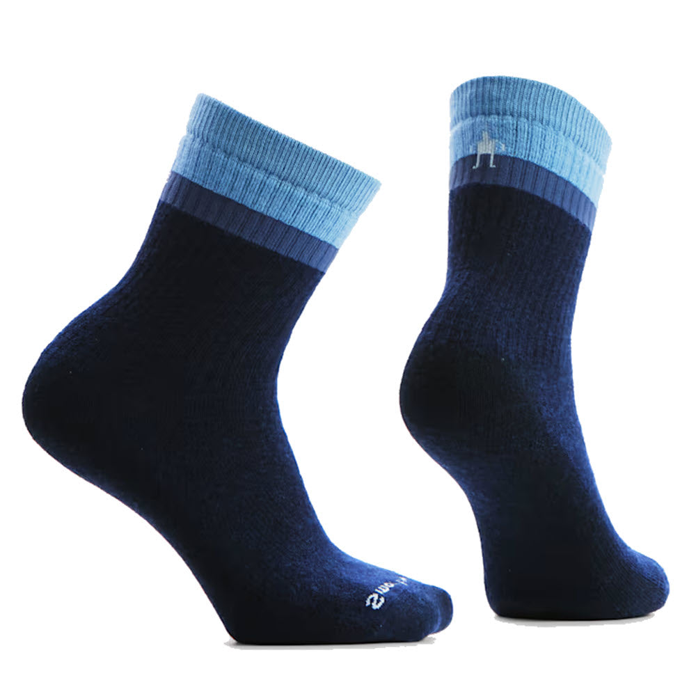 SMARTWOOL COZY BEST FRIEND CREW SOCKS DEEP NAVY - WOMENS