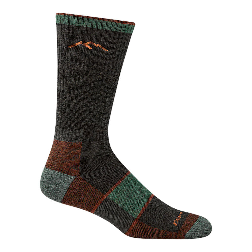 DARN TOUGH HIKER FULL CUSHION CREW SOCKS WALNUT - MENS