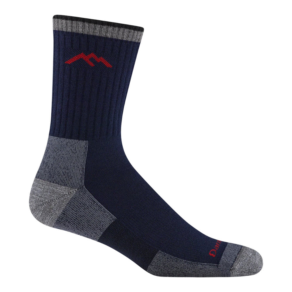 DARN TOUGH COOLMAX HIKER MICRO CREW SOCKS NAVY - MENS