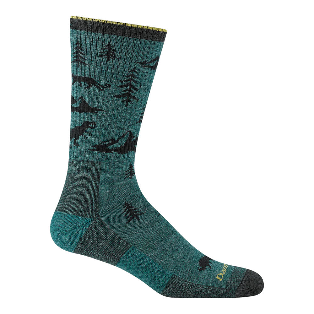 DARN TOUGH ABC BOOT SOCKS TEAL - MENS