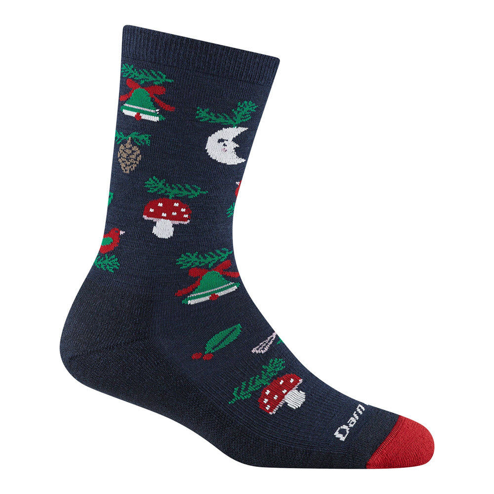 DARN TOUGH TINSEL TOWN CREW SOCKS ECLIPSE - WOMENS