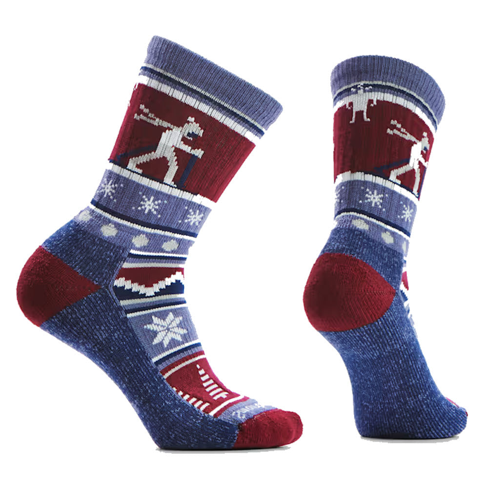 SMARTWOOL ALPINE APRES CREW SOCKS NIGHTFALL - WOMENS