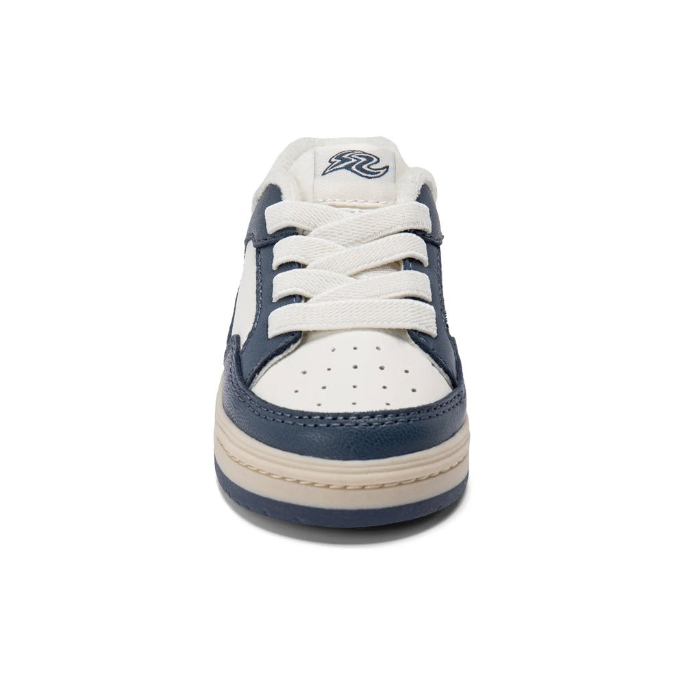 STRIDE RITE SR OSAKA WHITE/NAVY - KIDS