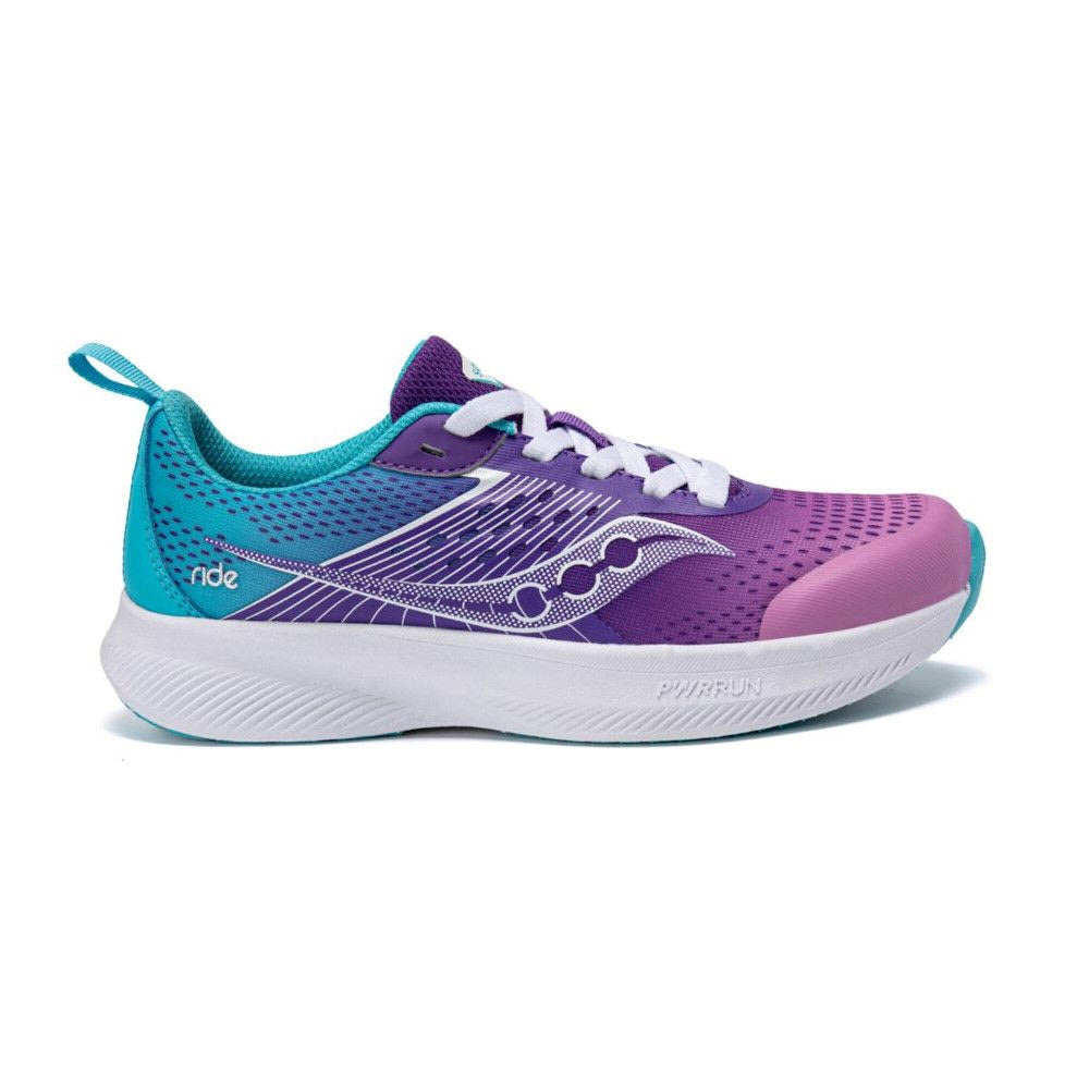 SAUCONY RIDE PURPLE - KIDS