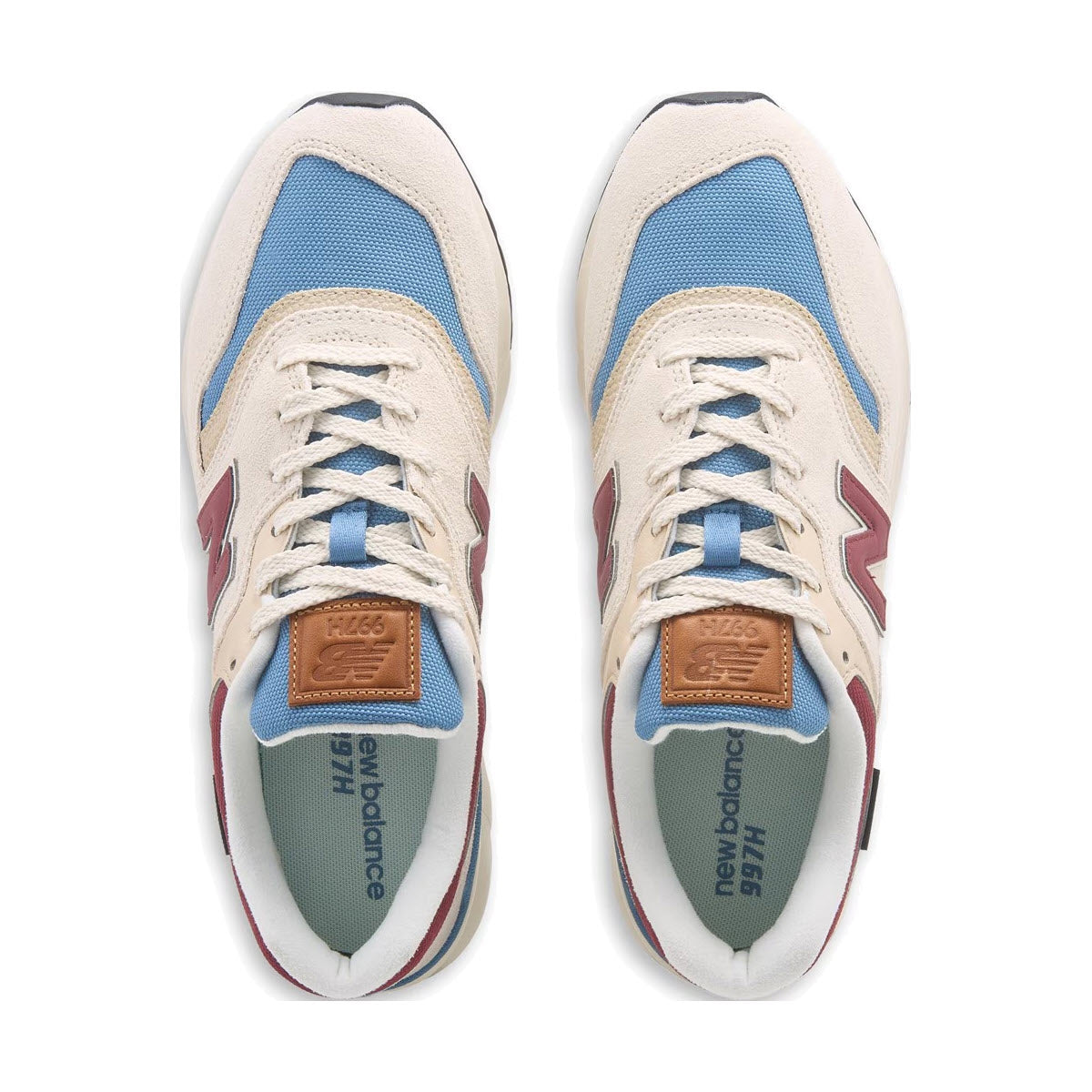 NEW BALANCE CM997HNL LACE OXFOBEIGE BLUE - MENS