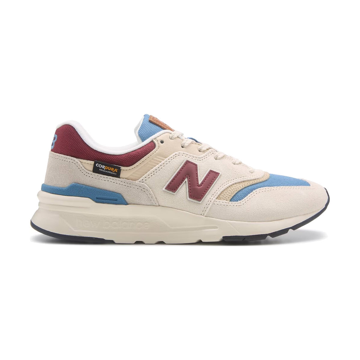 NEW BALANCE CM997HNL LACE OXFOBEIGE BLUE - MENS - Lamey Wellehan Shoes
