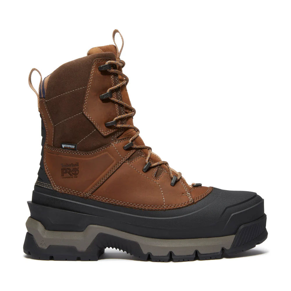 TIMBERLAND COMPOSITE TOE 8 INCH SIBERIAN WATERPROOF INSULATED BROWN - MENS