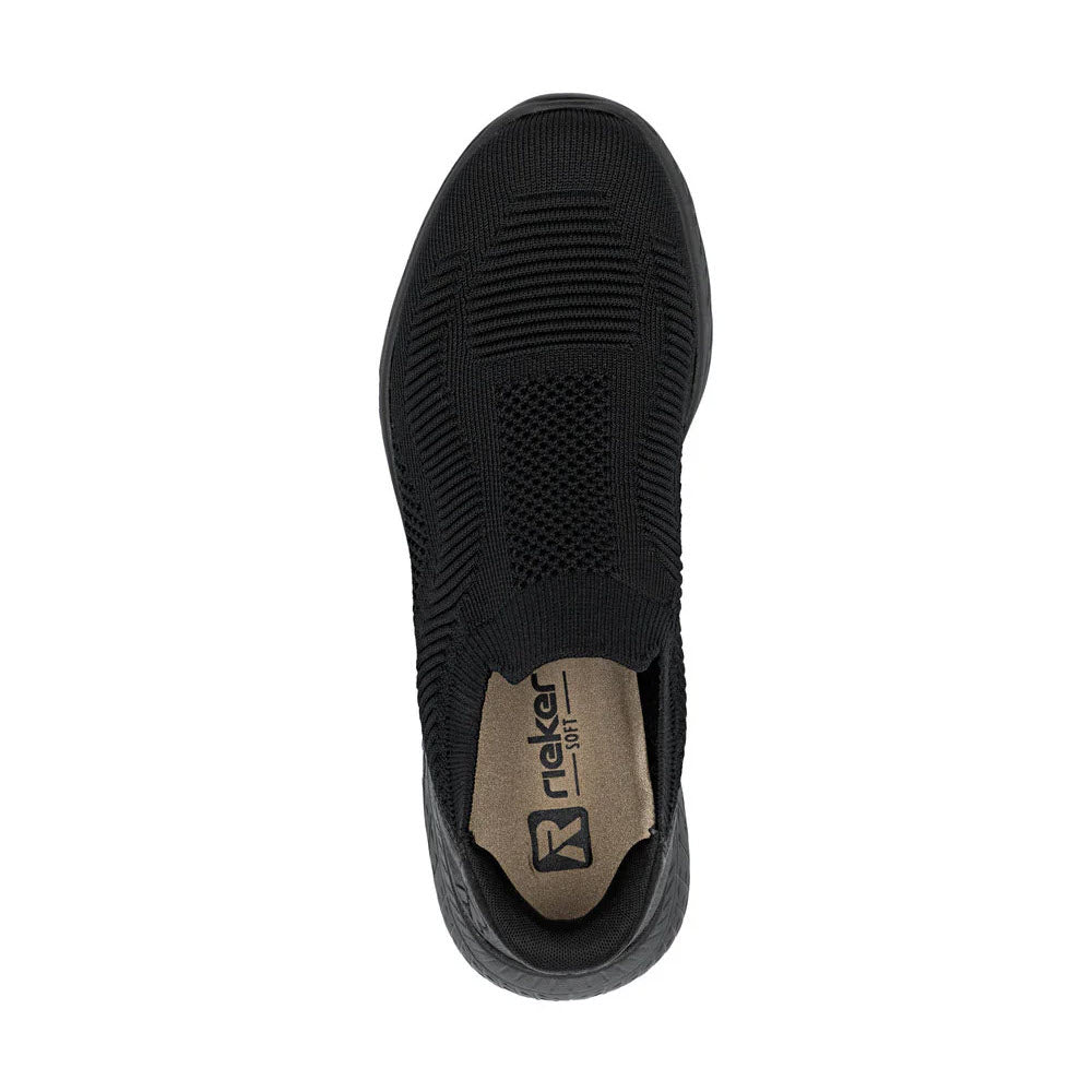 RIEKER READY TO GO SLIP ON BLACK - WOMENS