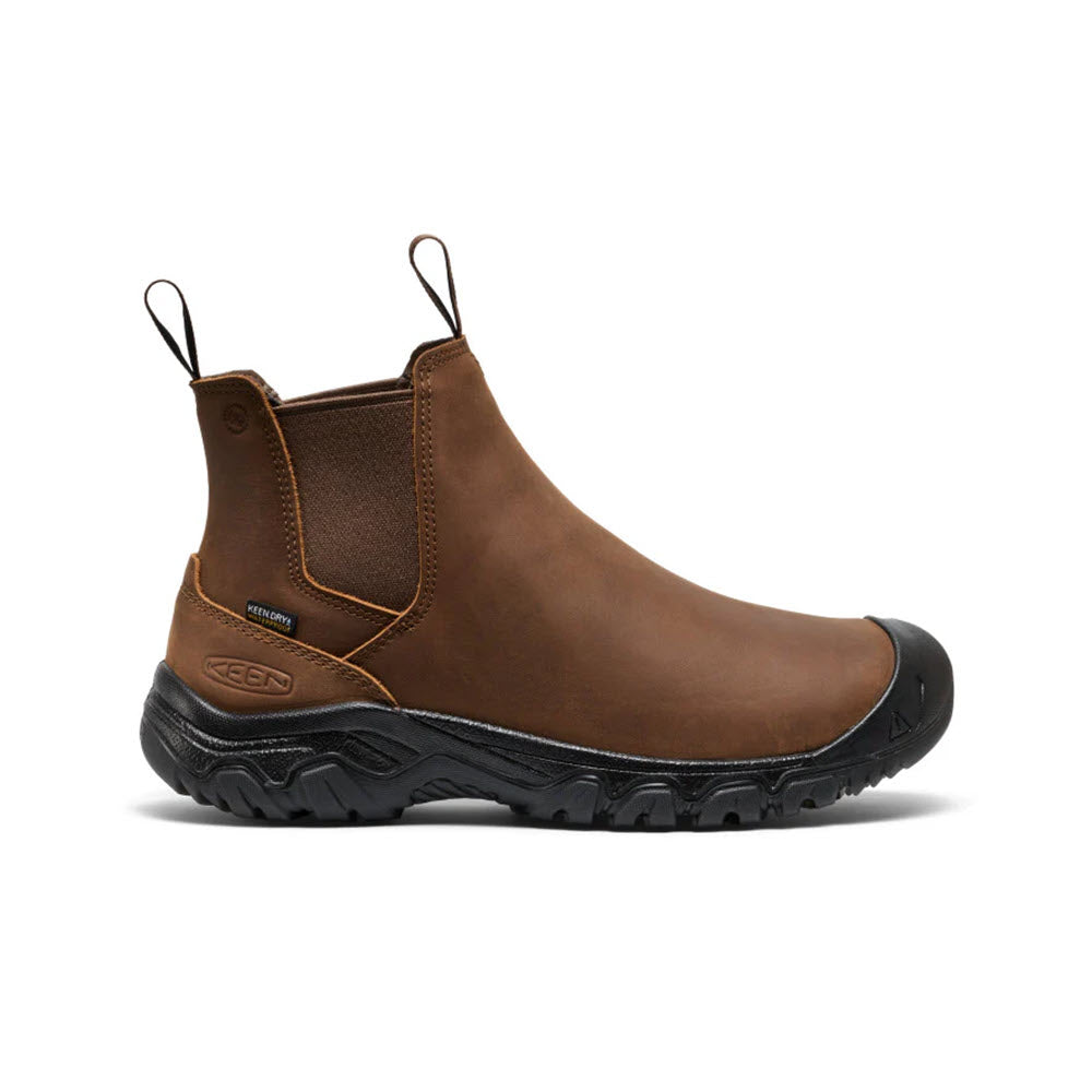 KEEN ANCHORAGE CHELSEA BOOT WATERPROOF INSULATED DARK EARTH - MENS