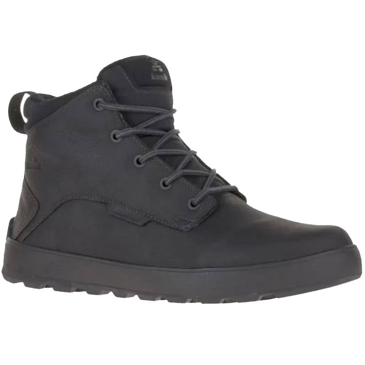 KAMIK SPENCER MID WATERPROOF INSULATED ARCTIC GRIP LACE BOOT BLACK - MENS