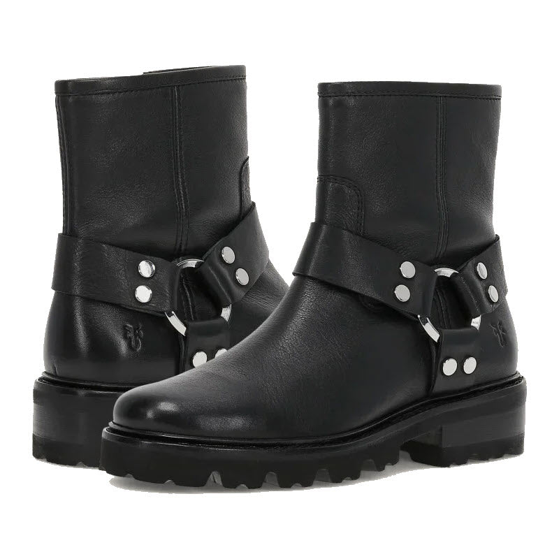 FRYE OLIVIA HARNESS SHORT BLACK - WOMENS