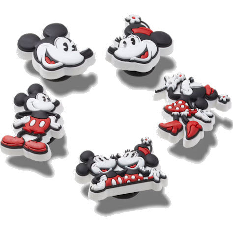 JIBBITZ MICKEY & MINNIE 5PK
