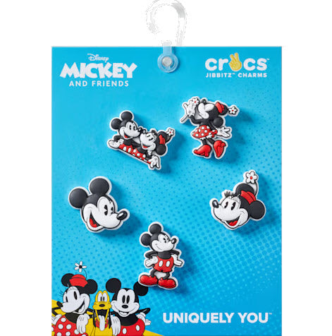 JIBBITZ MICKEY & MINNIE 5PK