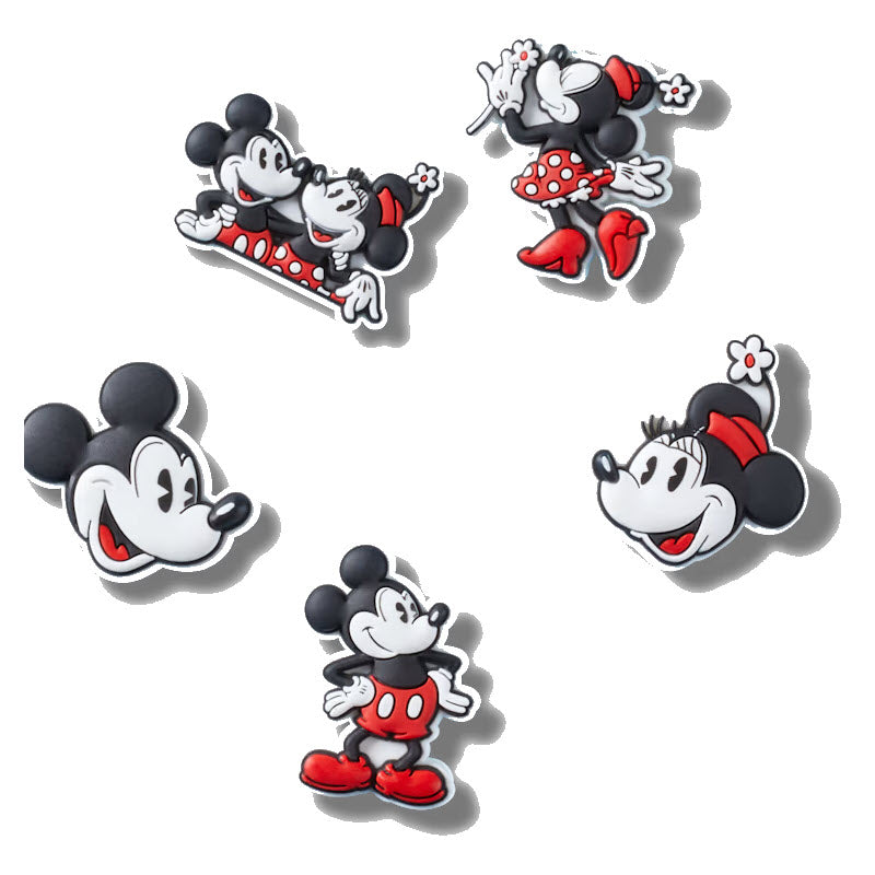 JIBBITZ MICKEY & MINNIE 5PK