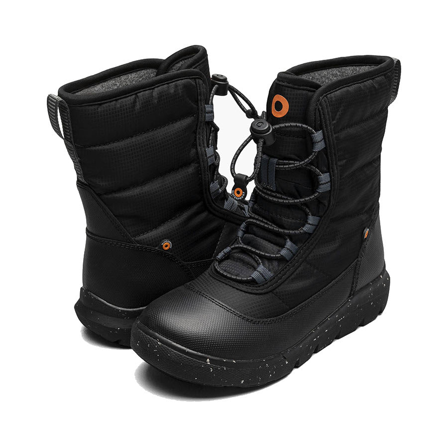 BOGS SKYLINE SNOW BLACK - KIDS