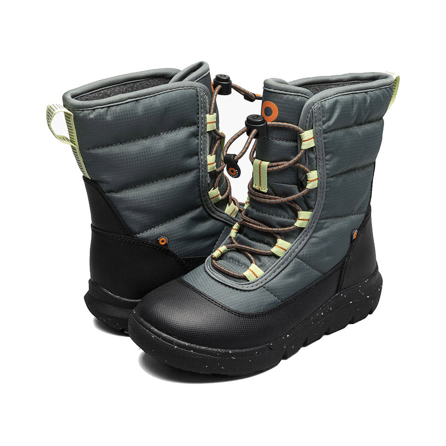 BOGS SKYLINE SNOW DARK SPRUCE - KIDS