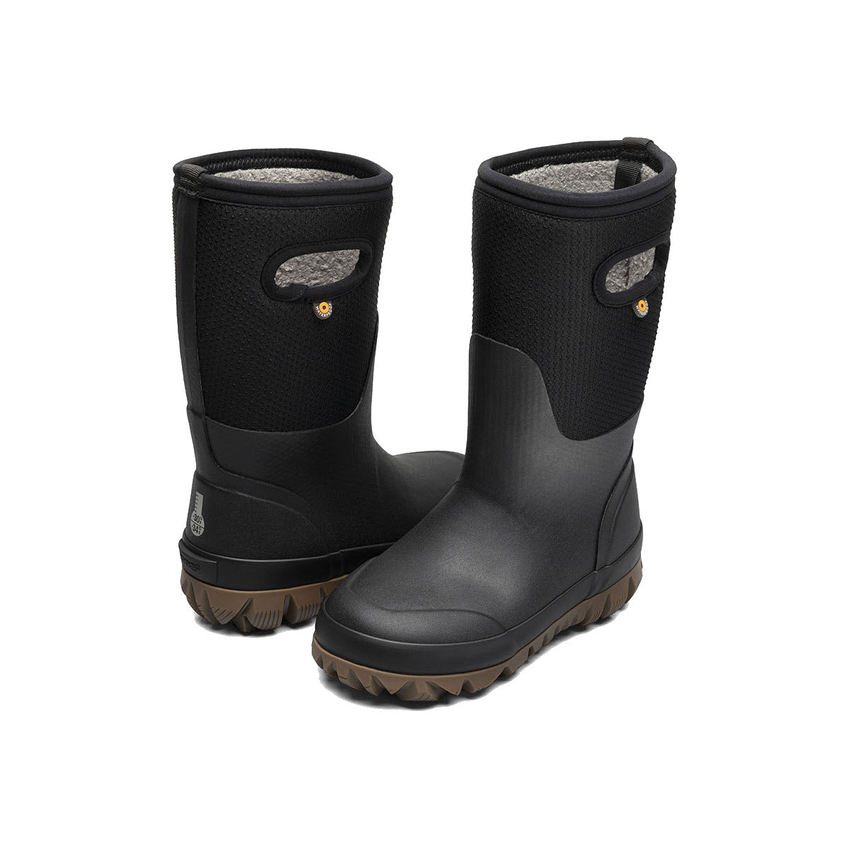 BOGS WHITEOUT DOTS BLACK - KIDS